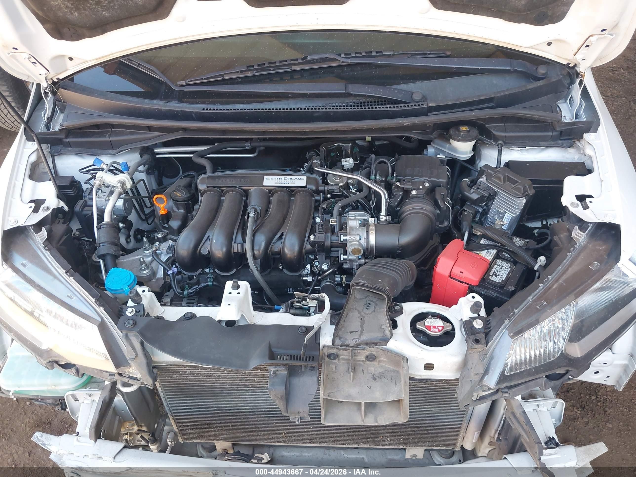 2015 Honda Fit Ex/ex-l Белый vin: 3HGGK5H83FM742514