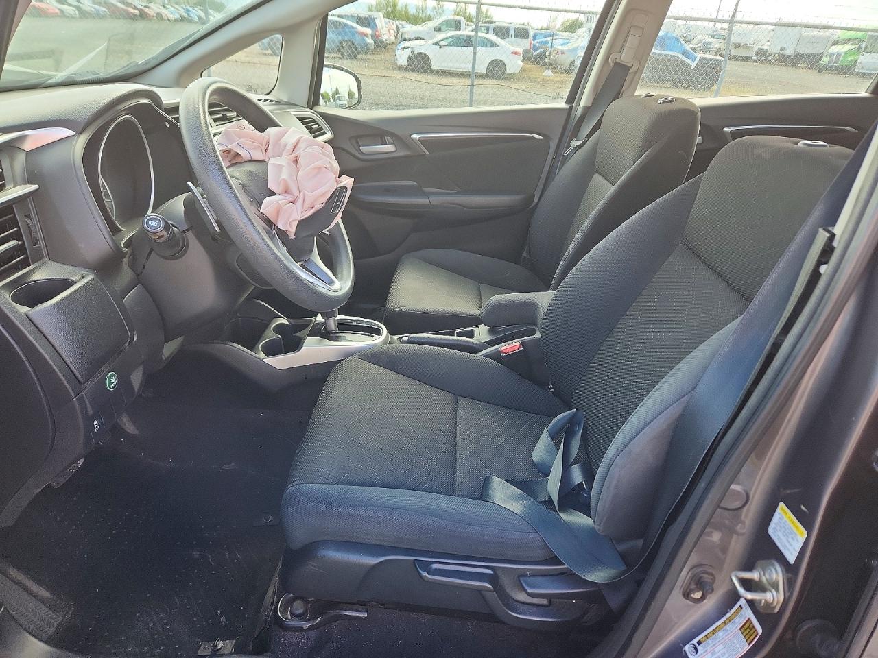 2015 Honda Fit Ex Gray vin: 3HGGK5H83FM746644
