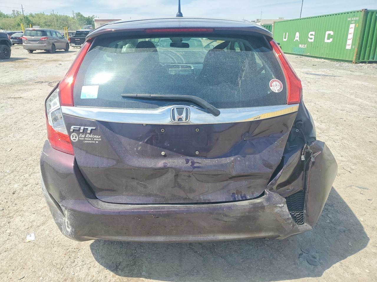 2015 Honda Fit Ex Purple vin: 3HGGK5H83FM752265