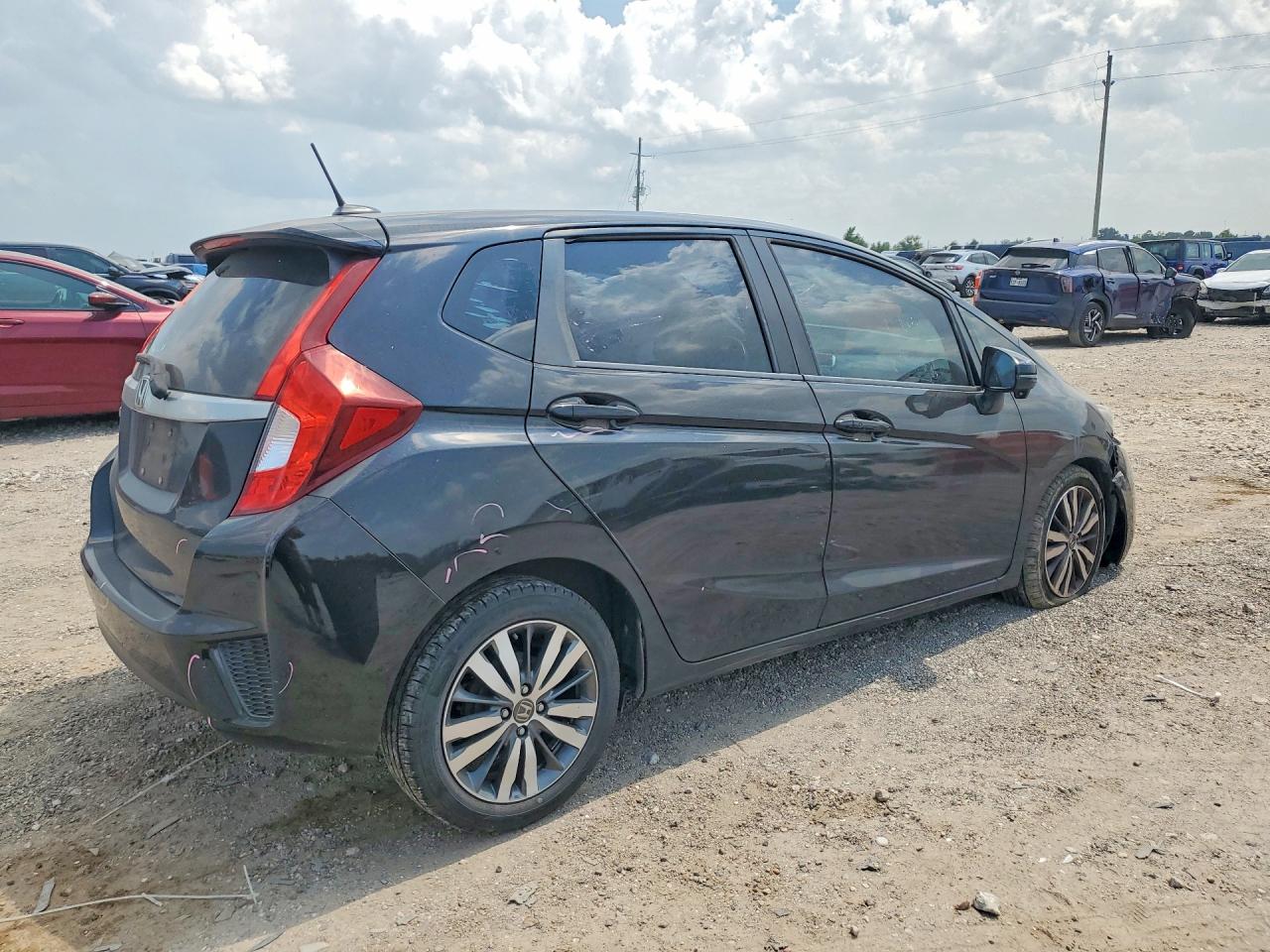 2015 Honda Fit Ex Black vin: 3HGGK5H83FM770426