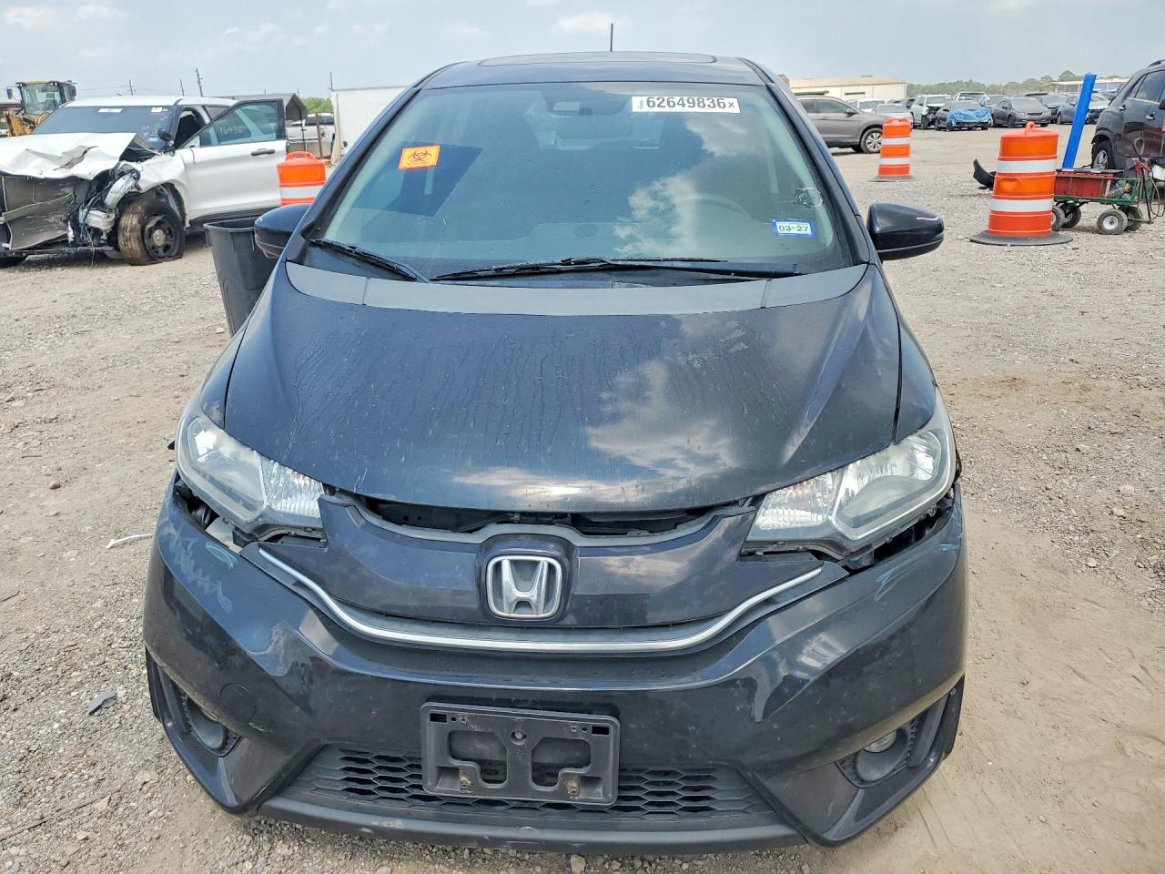 2015 Honda Fit Ex Black vin: 3HGGK5H83FM770426