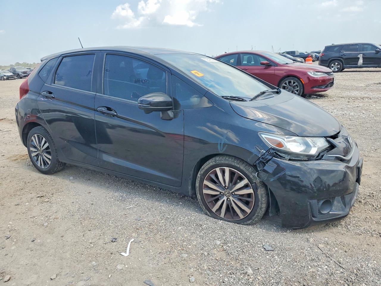 2015 Honda Fit Ex Black vin: 3HGGK5H83FM770426