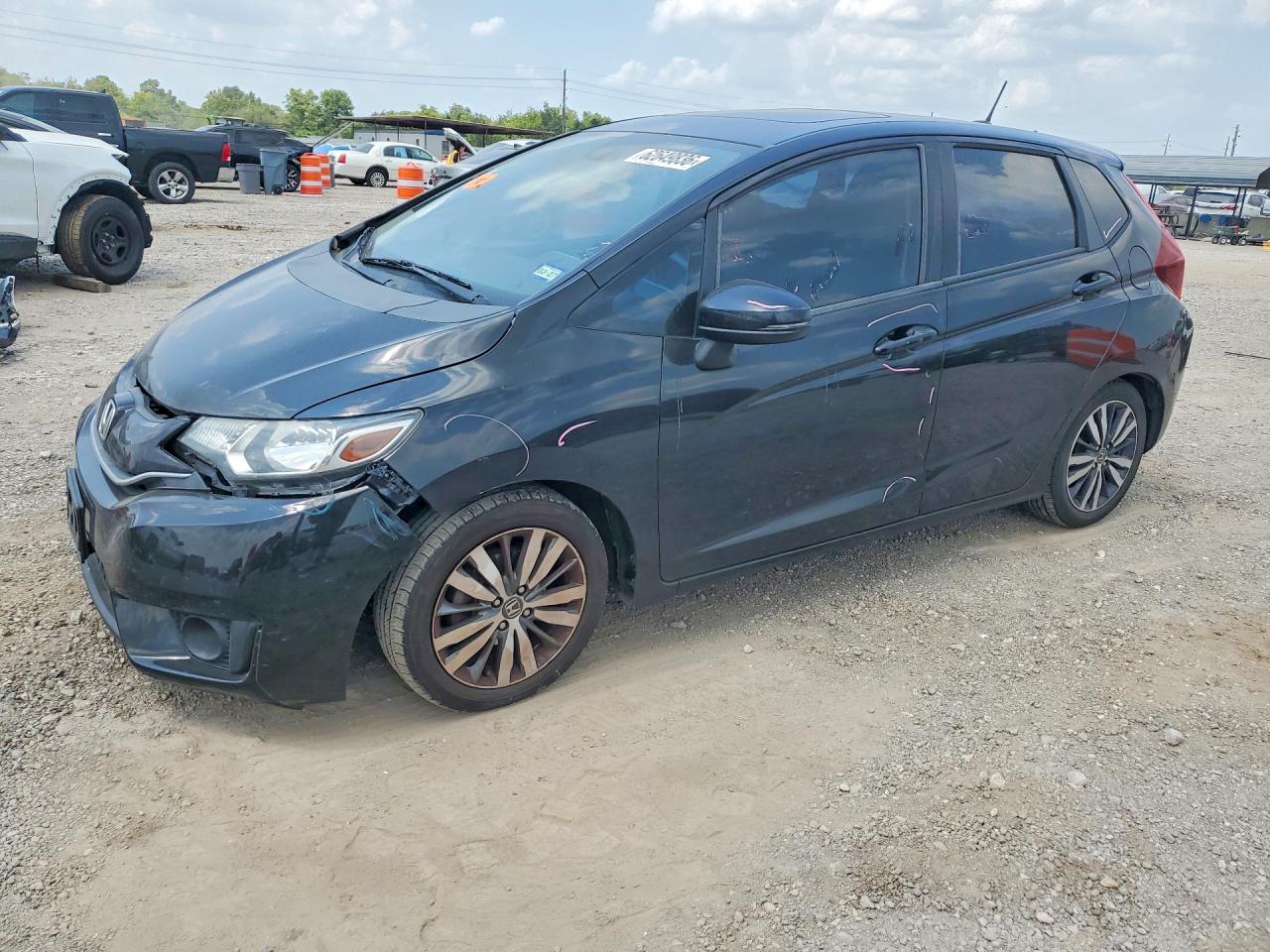 2015 Honda Fit Ex Black vin: 3HGGK5H83FM770426