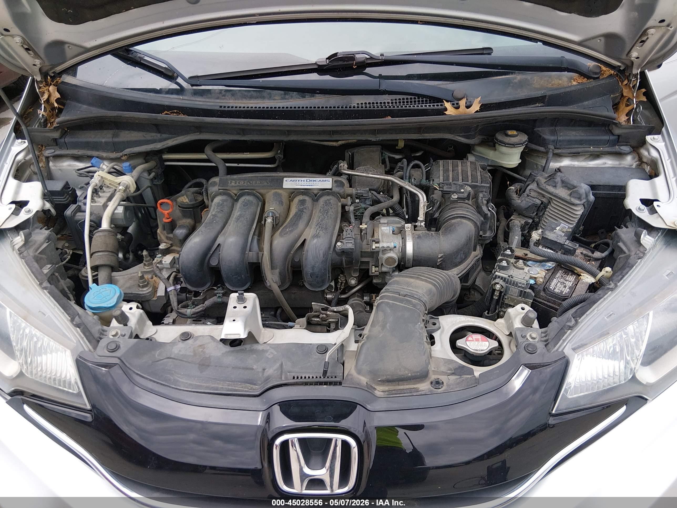 2015 Honda Fit Ex/ex-l Silver vin: 3HGGK5H83FM778798