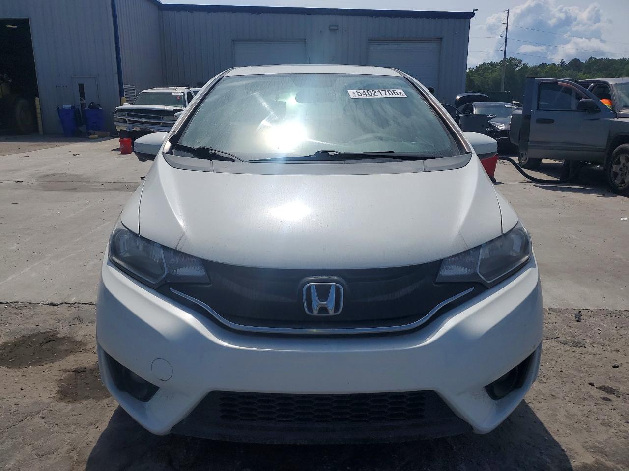 2015 Honda Fit Ex White vin: 3HGGK5H83FM786416