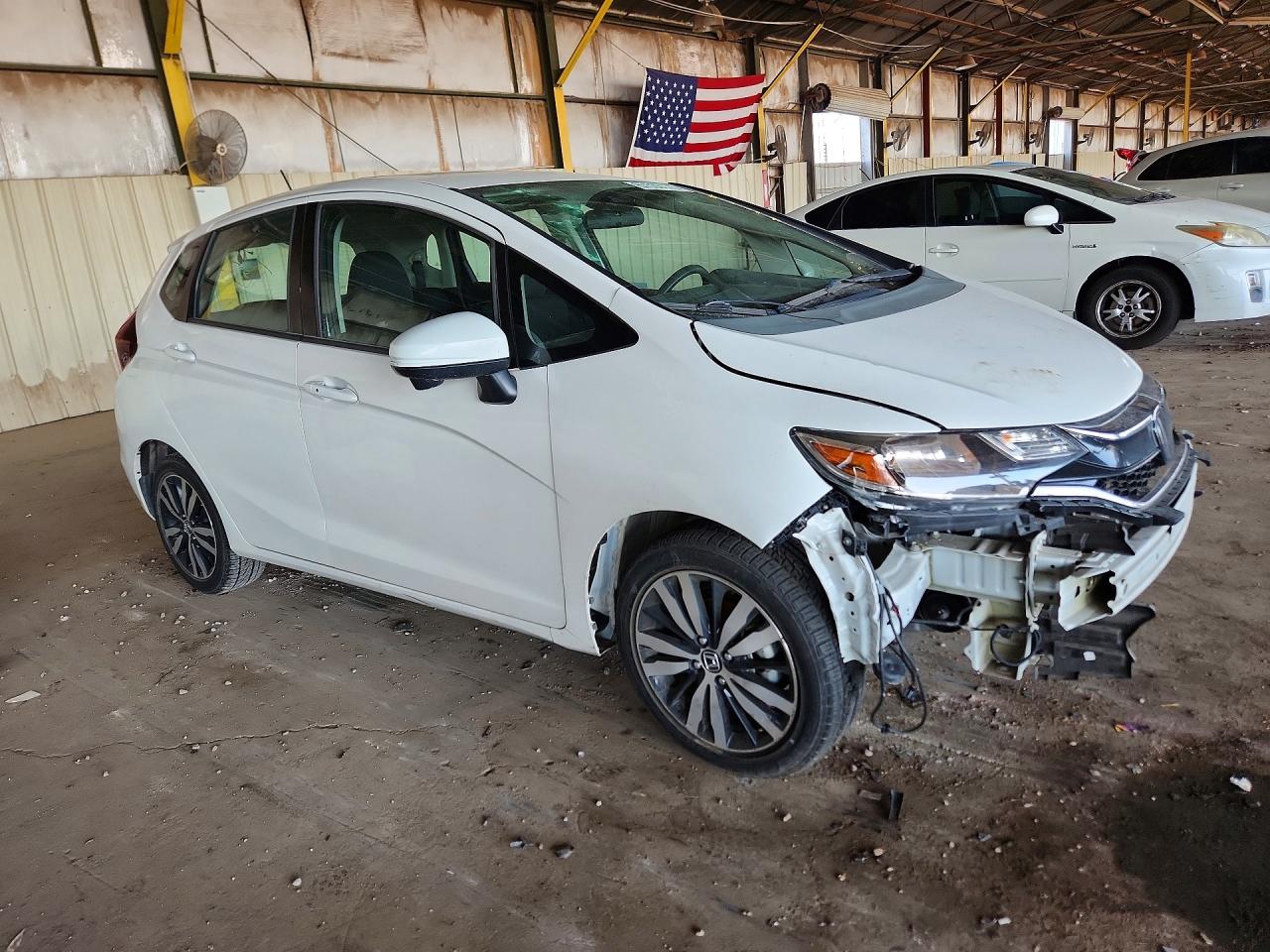 2020 Honda Fit Ex Белый vin: 3HGGK5H83LM703160