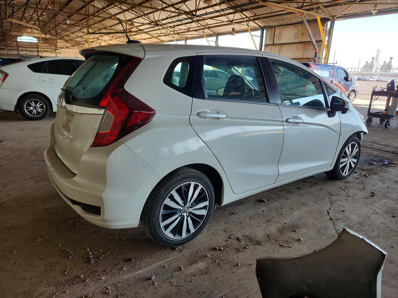 2020 Honda Fit Ex Белый vin: 3HGGK5H83LM703160