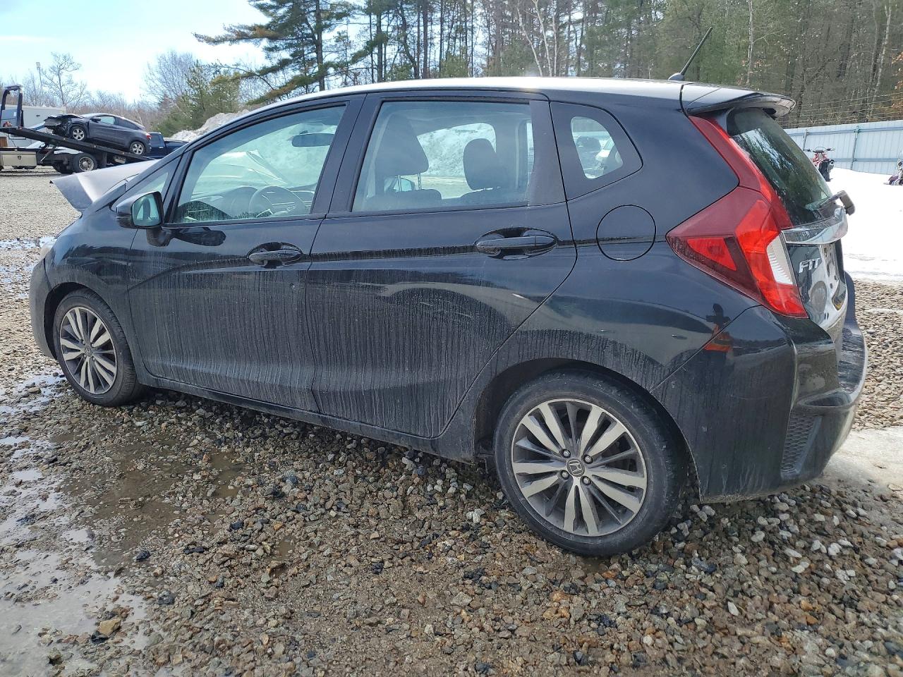2015 Honda Fit Ex Black vin: 3HGGK5H84FM703107