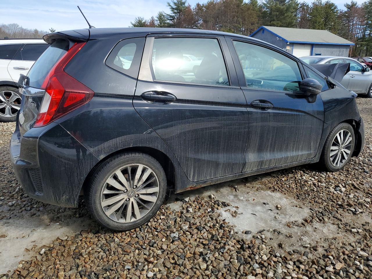 2015 Honda Fit Ex Black vin: 3HGGK5H84FM703107