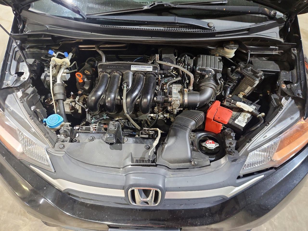 2015 Honda Fit Black vin: 3HGGK5H84FM705990