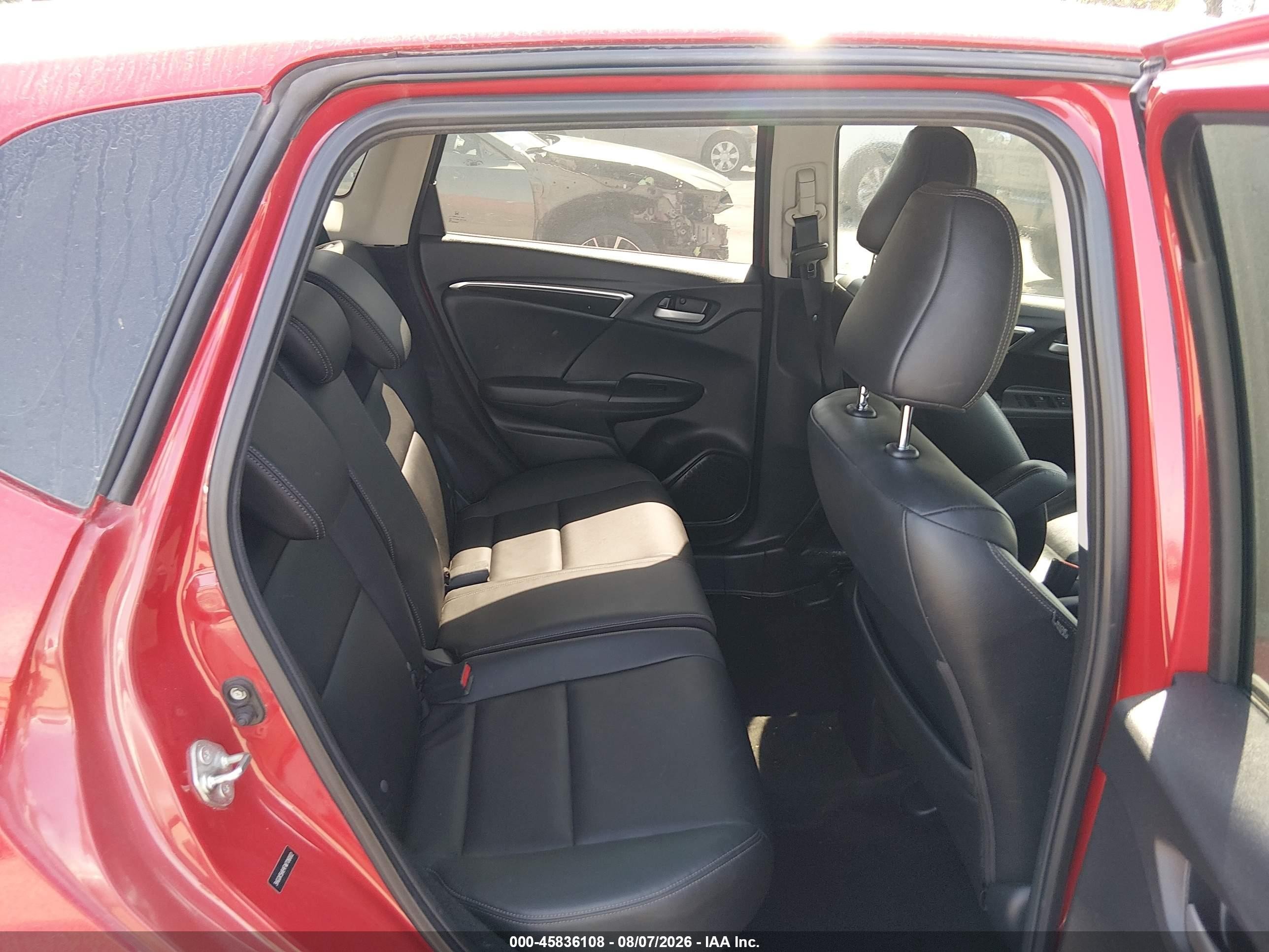 2015 Honda Fit Ex/ex-l Red vin: 3HGGK5H84FM708002