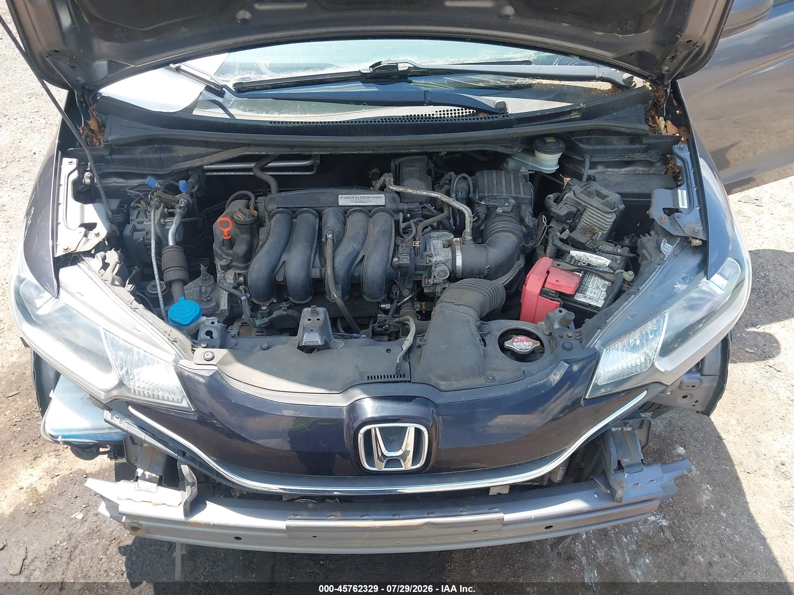 2015 Honda Fit Ex/ex-l Gray vin: 3HGGK5H84FM716648