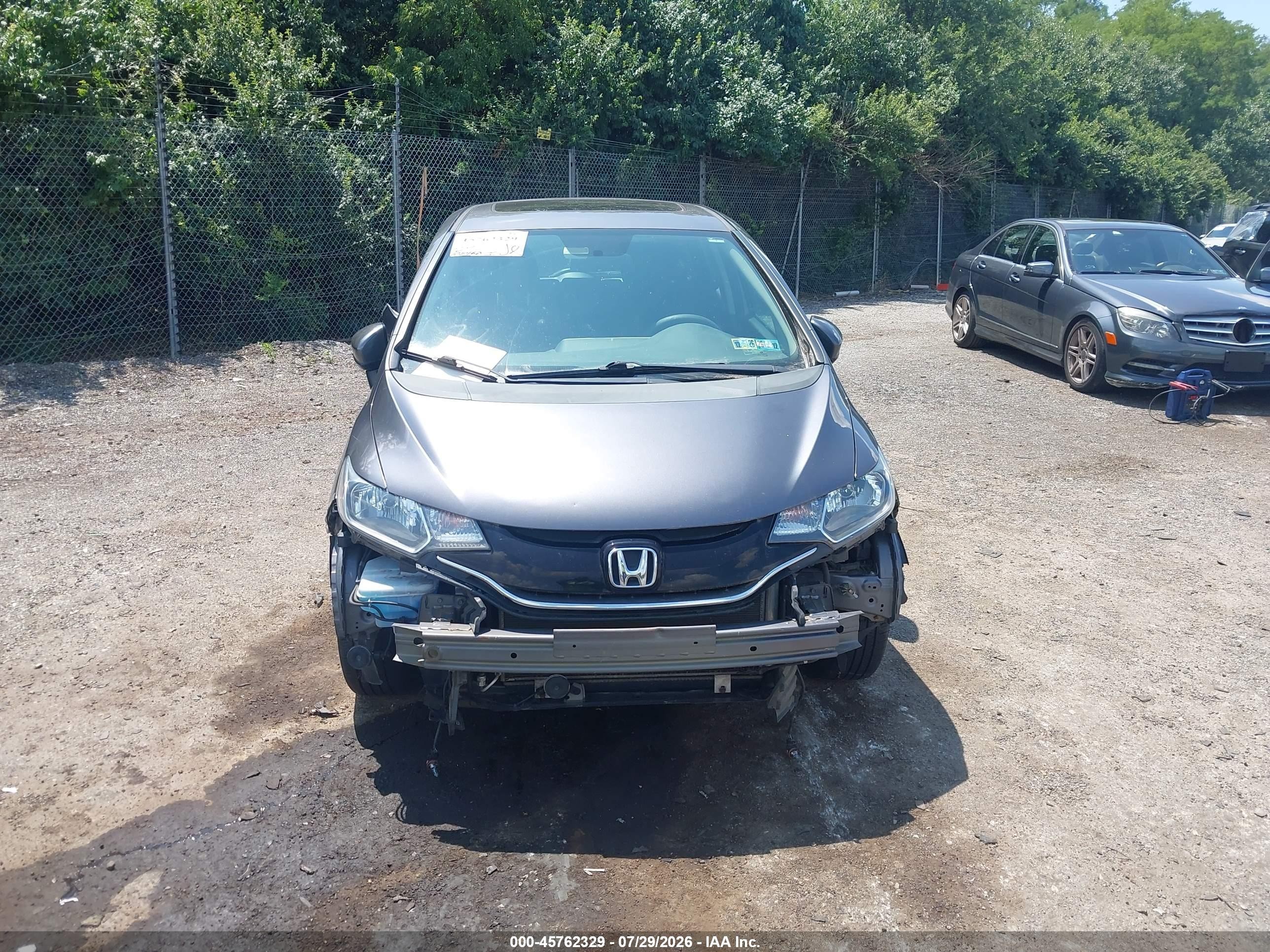 2015 Honda Fit Ex/ex-l Gray vin: 3HGGK5H84FM716648