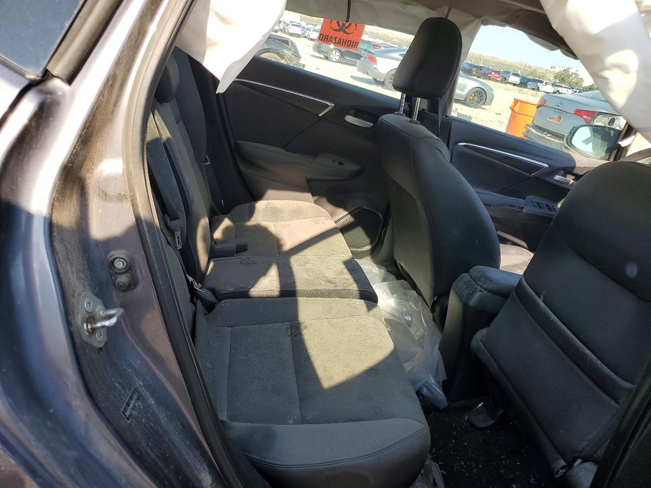 2015 Honda Fit Charcoal vin: 3HGGK5H84FM731571