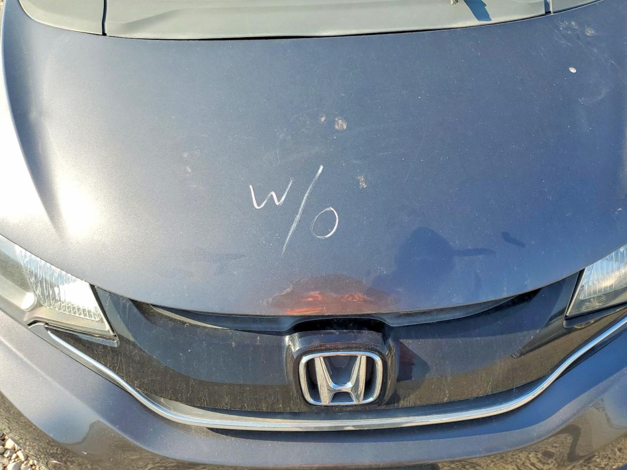 2015 Honda Fit Charcoal vin: 3HGGK5H84FM731571