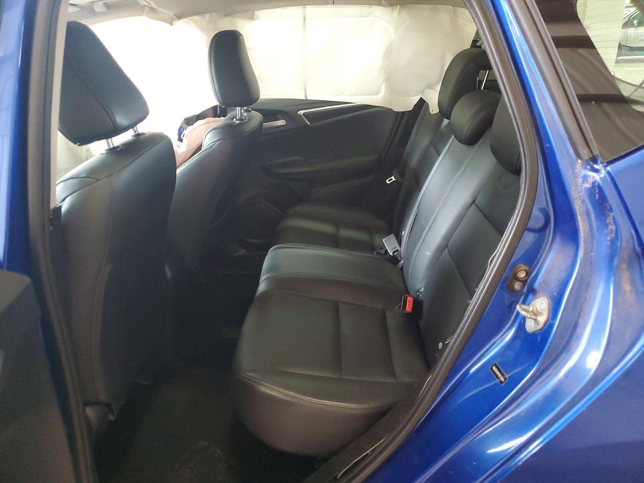 2015 Honda Fit Ex Blue vin: 3HGGK5H84FM749391