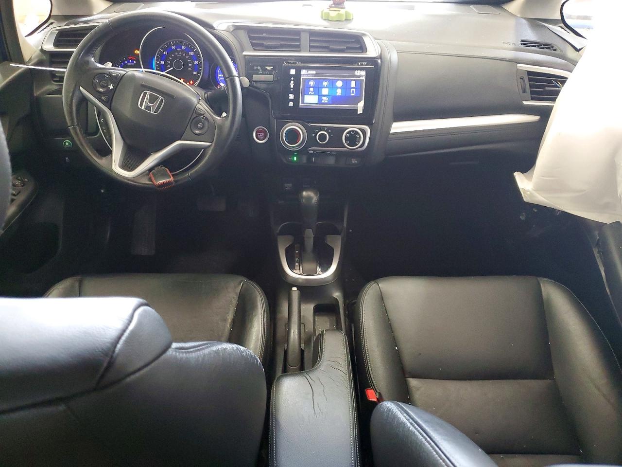 2015 Honda Fit Ex Blue vin: 3HGGK5H84FM749391