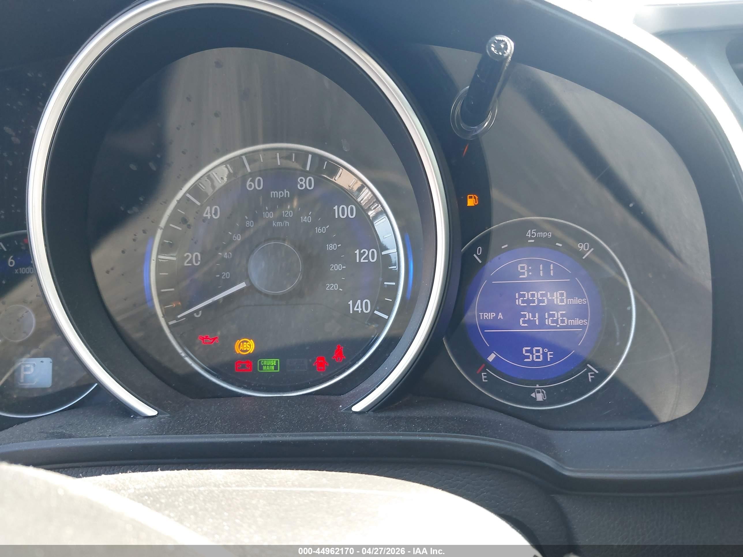 2015 Honda Fit Ex/ex-l Черный vin: 3HGGK5H84FM749777
