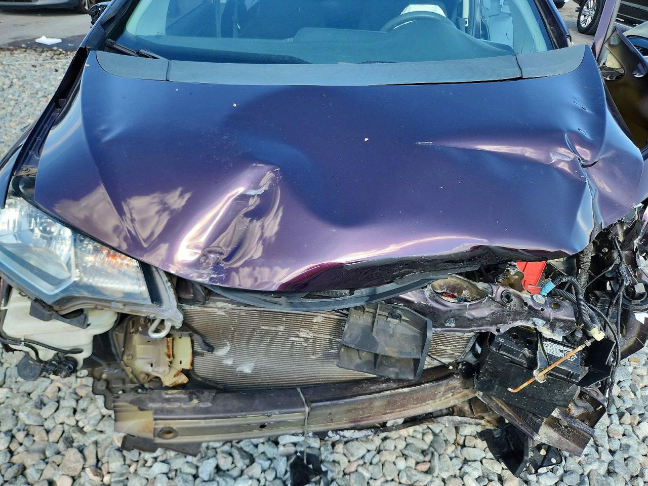 2015 Honda Fit Ex/exl Purple vin: 3HGGK5H84FM750766