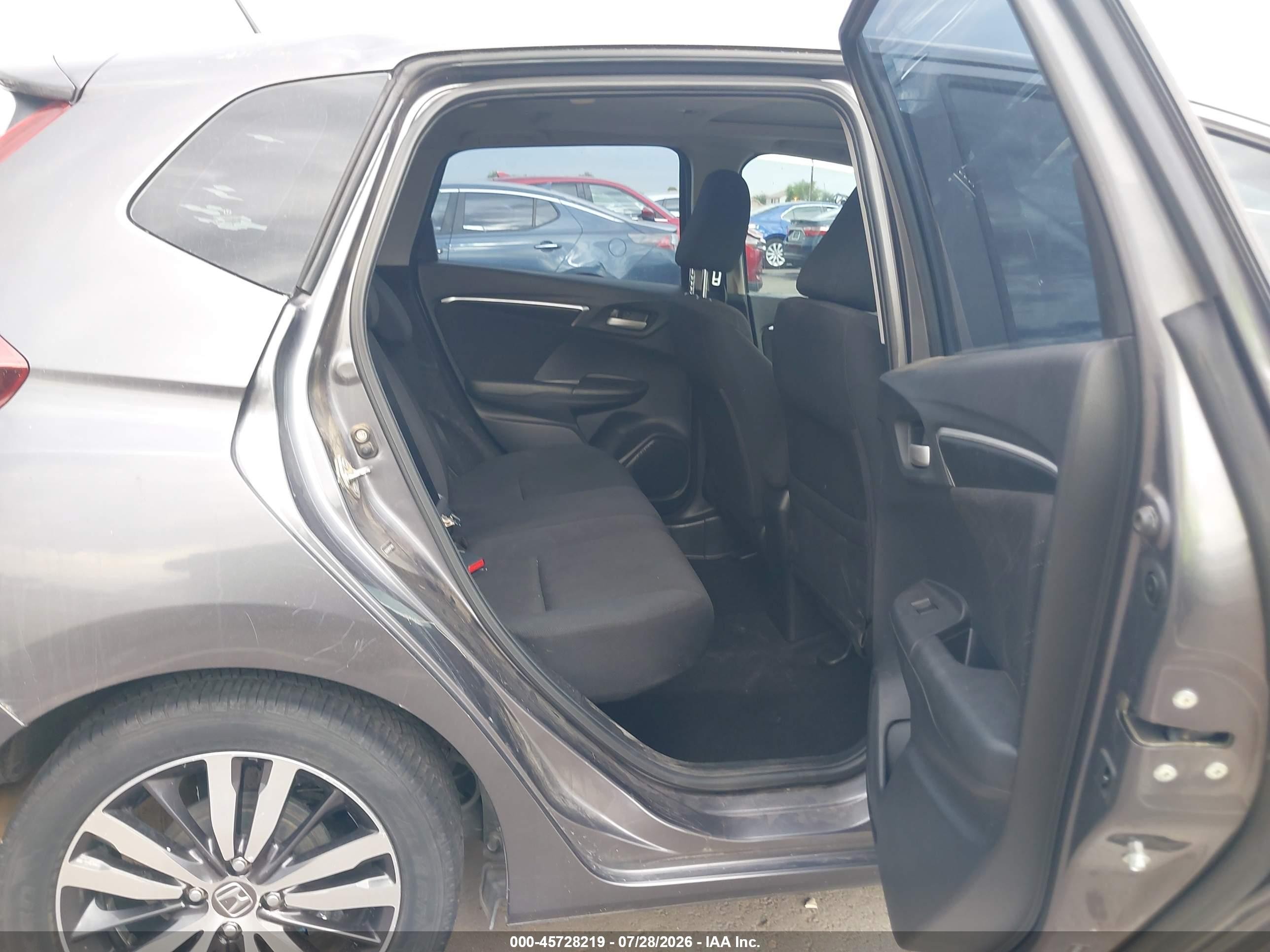 2015 Honda Fit Ex/ex-l Gray vin: 3HGGK5H84FM770953