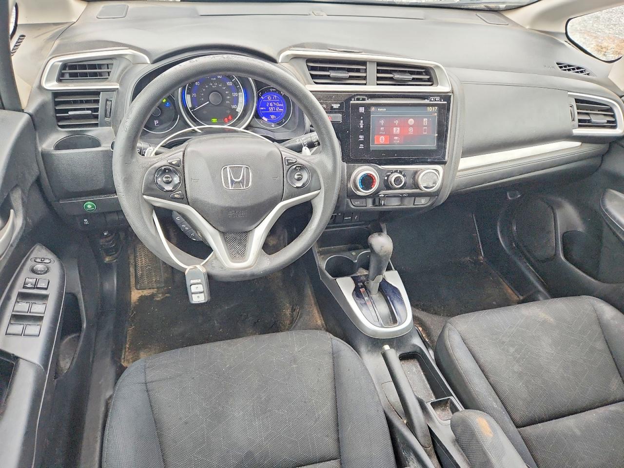 2015 Honda Fit Ex White vin: 3HGGK5H84FM771259