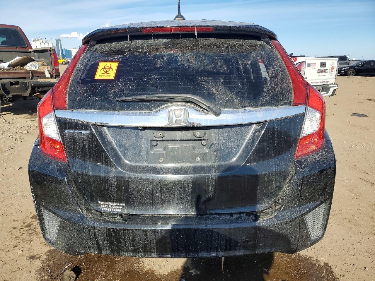 2015 Honda Fit Ex Black vin: 3HGGK5H84FM785534