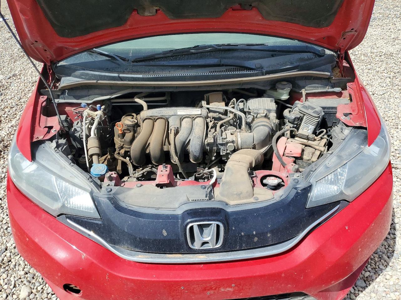 2015 Honda Fit Ex Red vin: 3HGGK5H84FM785808