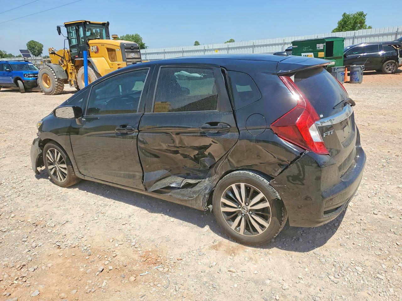 2019 Honda Fit Ex Black vin: 3HGGK5H84KM711475