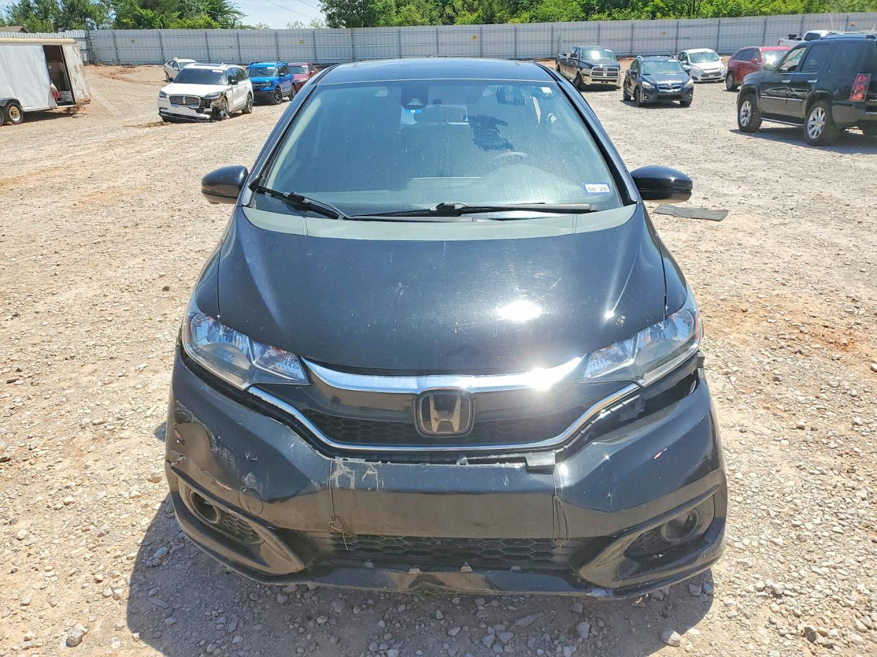 2019 Honda Fit Ex Black vin: 3HGGK5H84KM711475