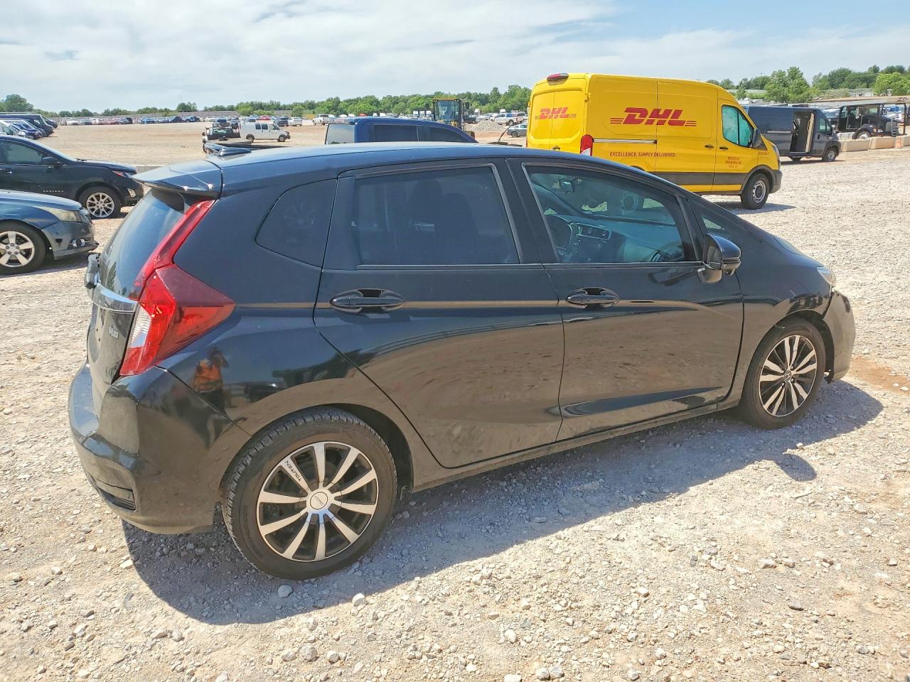 2019 Honda Fit Ex Black vin: 3HGGK5H84KM711475