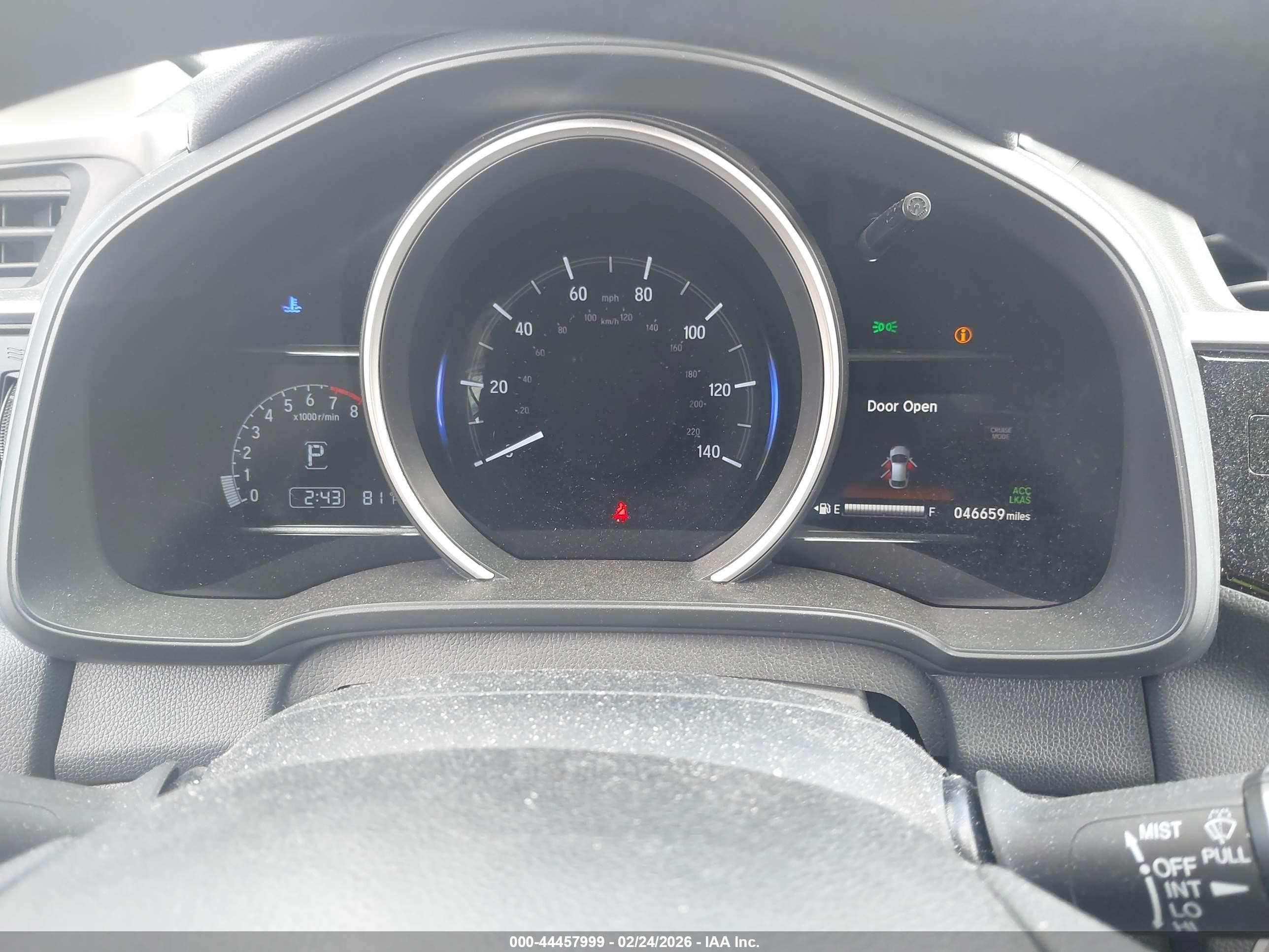 2020 Honda Fit Ex Gray vin: 3HGGK5H84LM705791