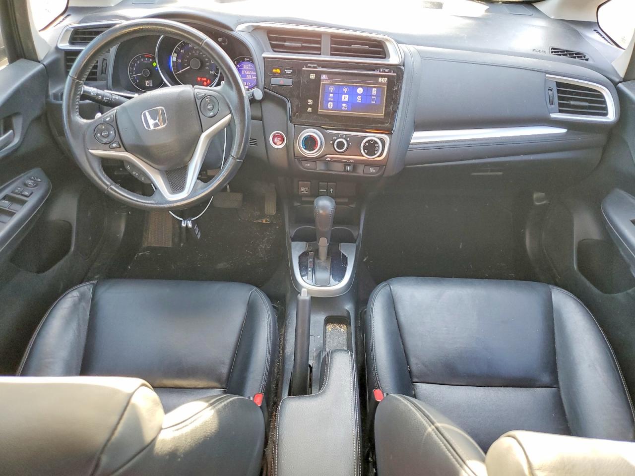 2015 Honda Fit Ex Серый vin: 3HGGK5H85FM708283