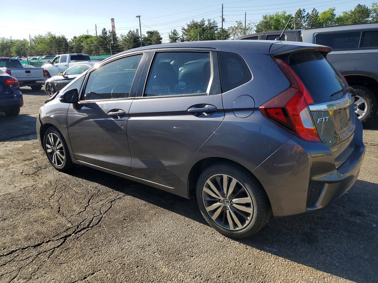 2015 Honda Fit Ex Серый vin: 3HGGK5H85FM708283