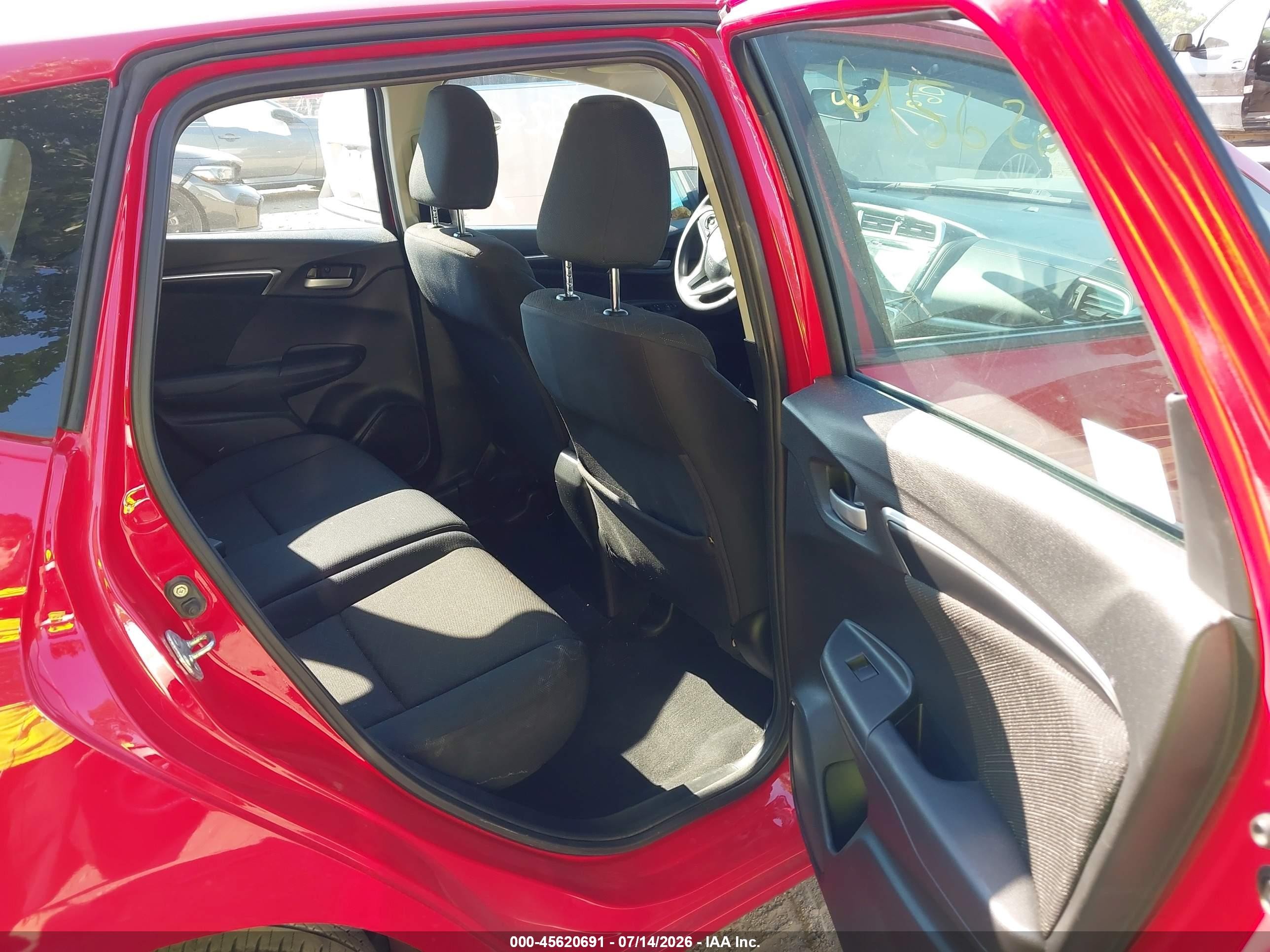 2015 Honda Fit Ex/ex-l Red vin: 3HGGK5H85FM711071