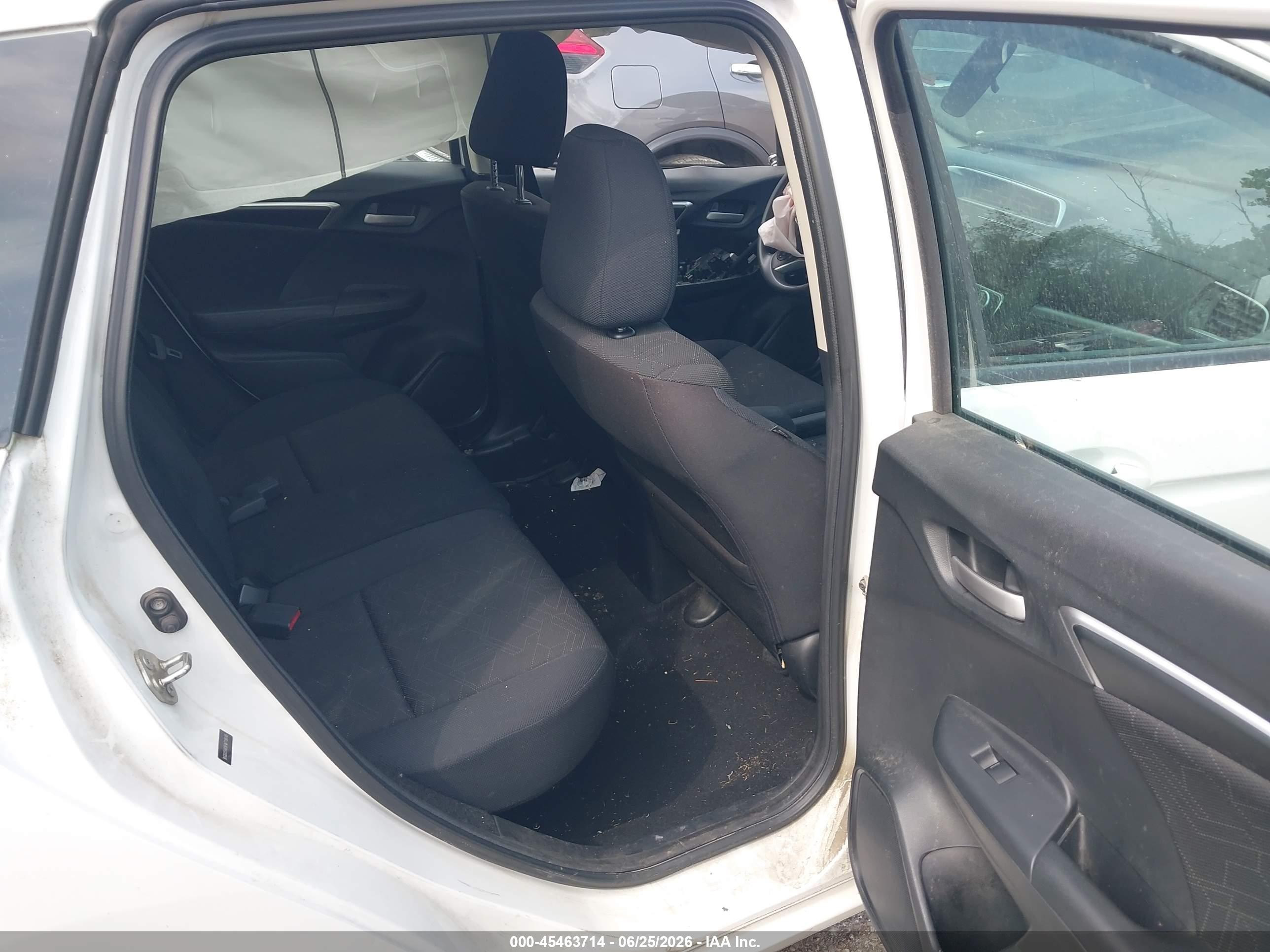 2015 Honda Fit Ex/ex-l White vin: 3HGGK5H85FM718649