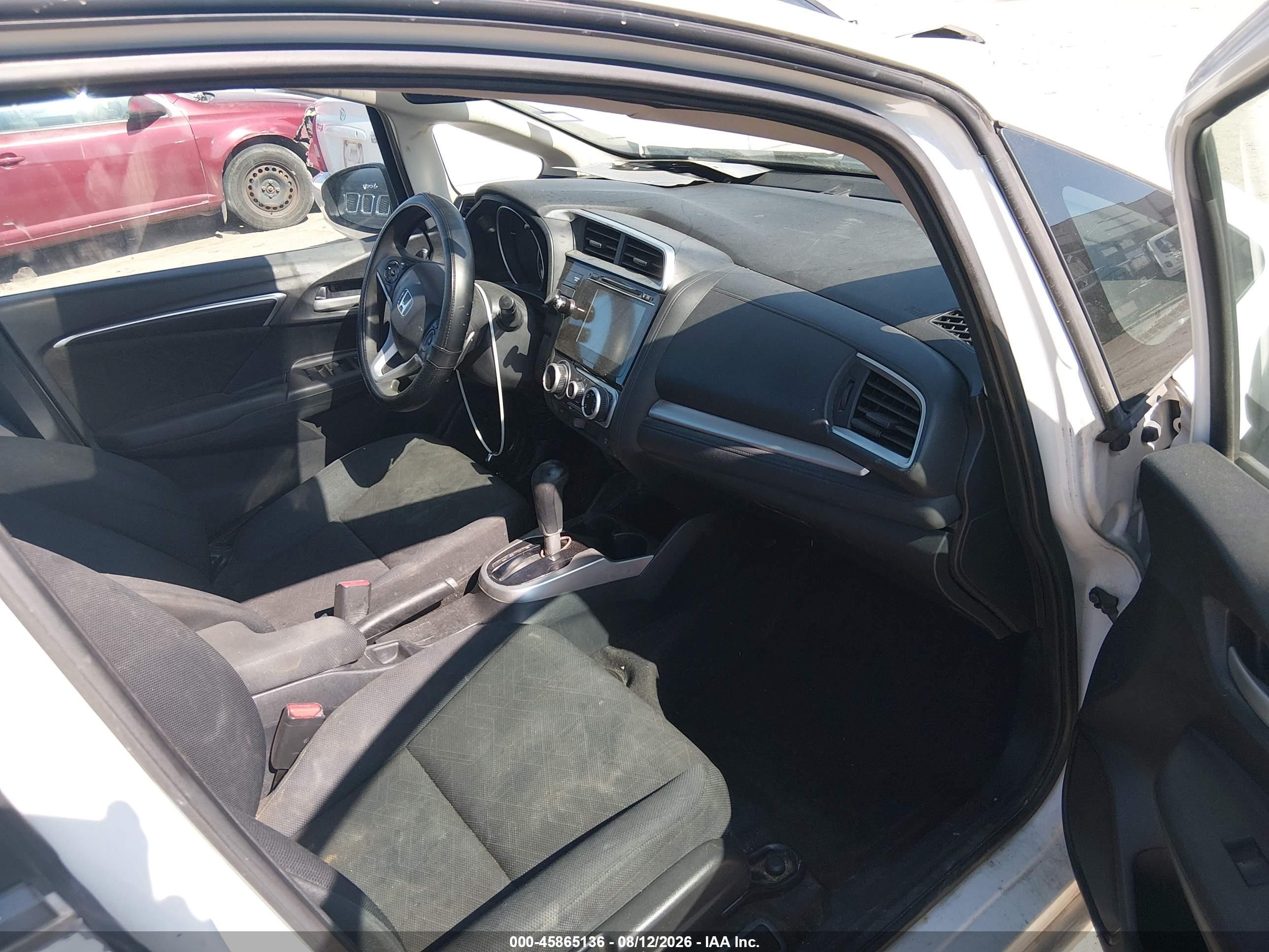2015 Honda Fit Ex/ex-l Белый vin: 3HGGK5H85FM722622