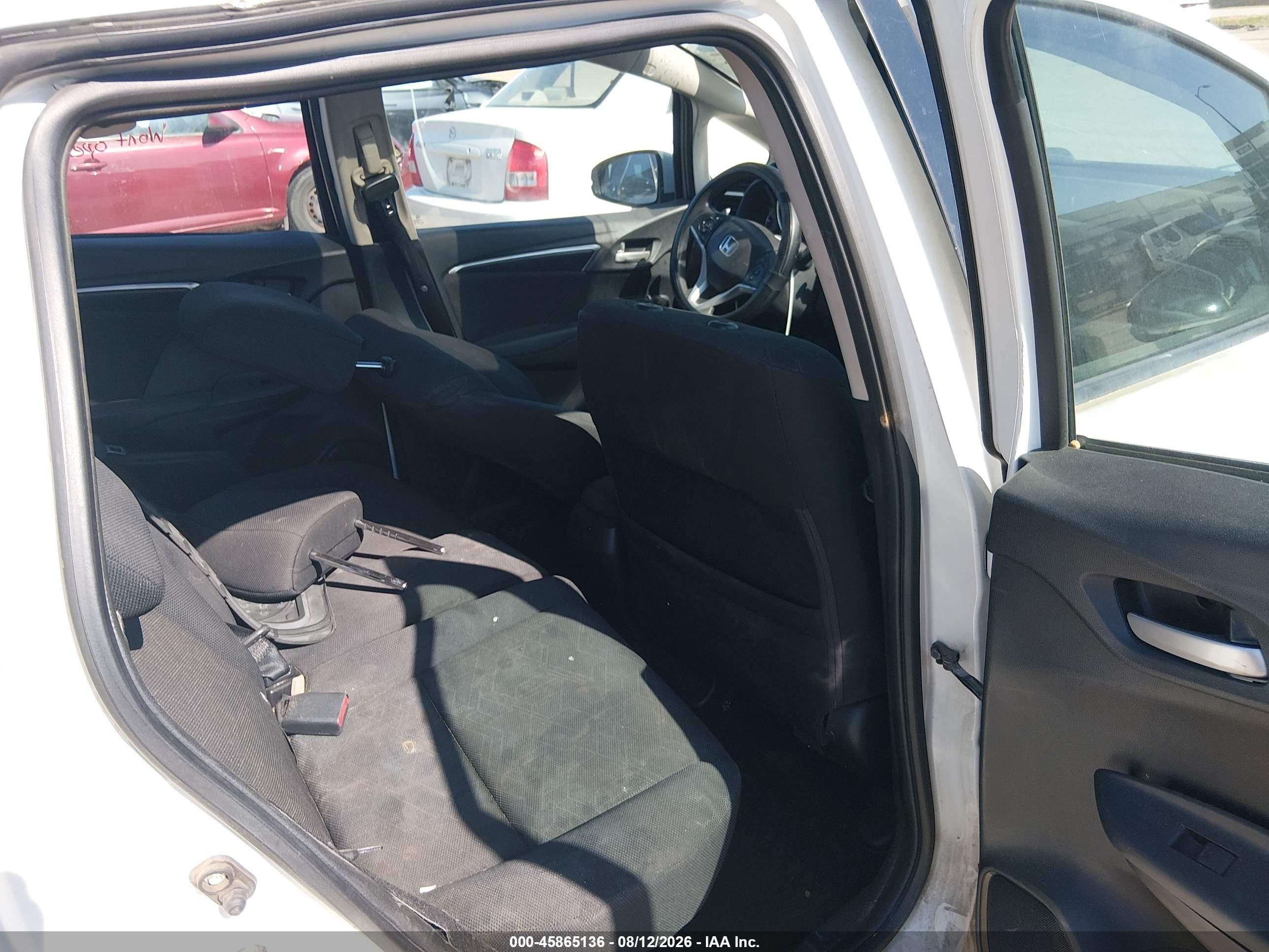 2015 Honda Fit Ex/ex-l Белый vin: 3HGGK5H85FM722622