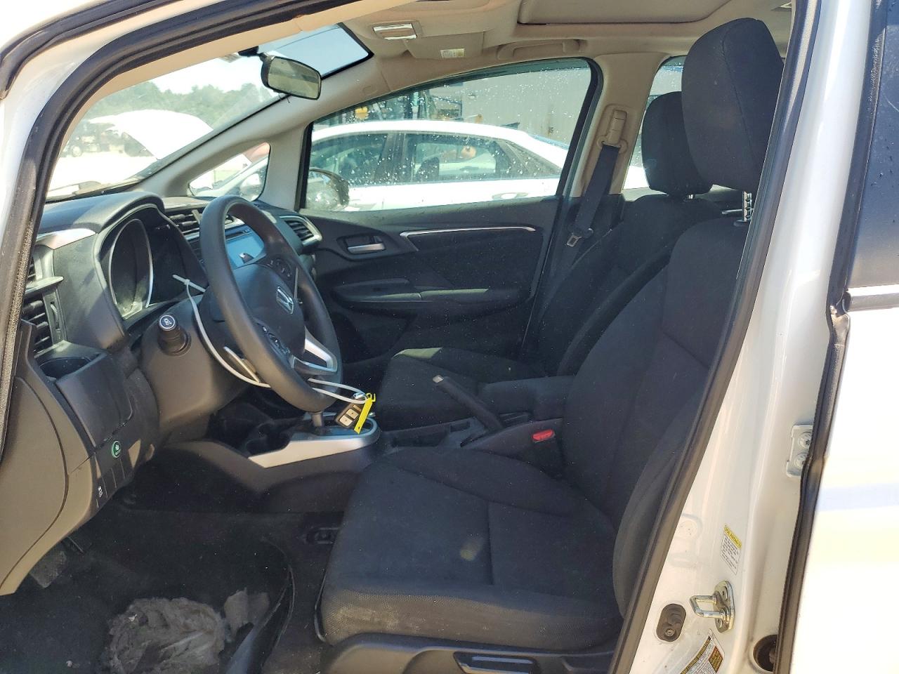 2015 Honda Fit Ex White vin: 3HGGK5H85FM723429