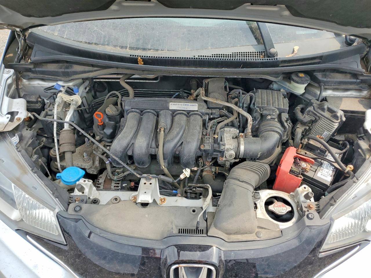 2015 Honda Fit Ex Серебряный vin: 3HGGK5H85FM725441