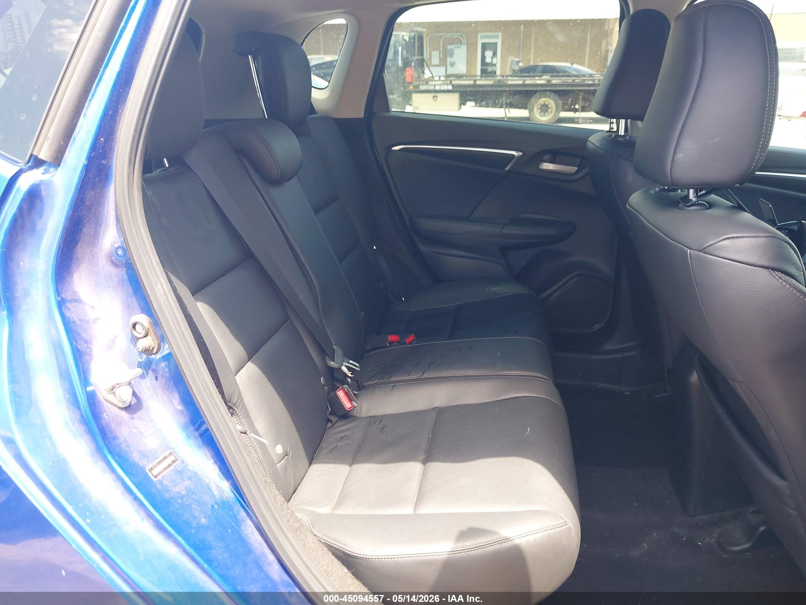 2015 Honda Fit Ex/ex-l Blue vin: 3HGGK5H85FM733166
