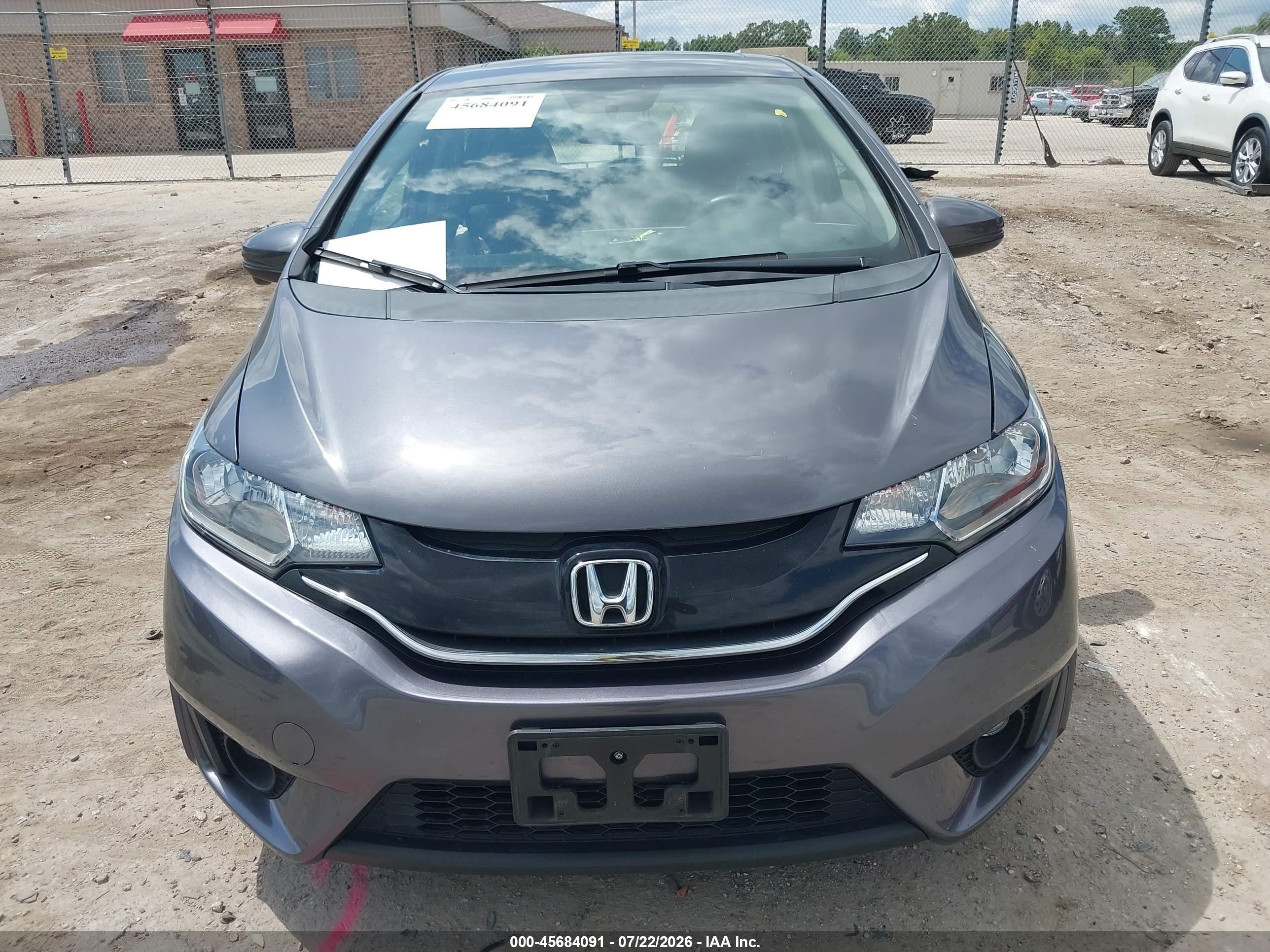 2015 Honda Fit Ex/ex-l Gray vin: 3HGGK5H85FM736391
