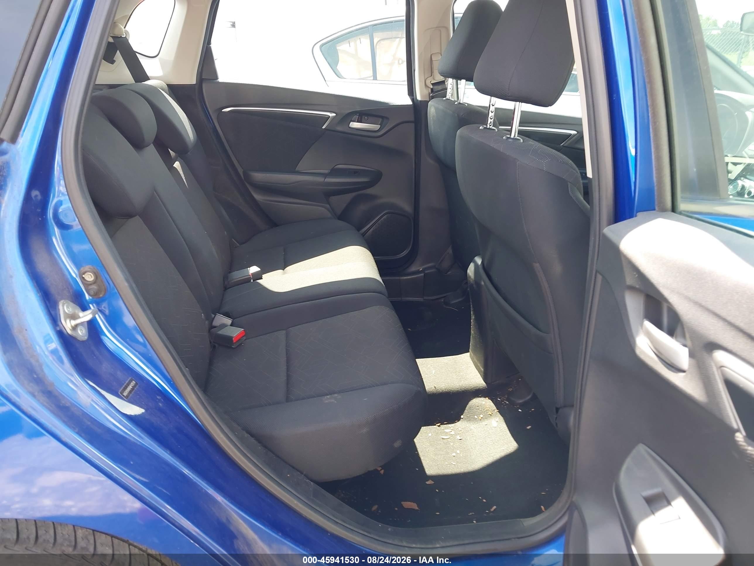 2015 Honda Fit Ex/ex-l Blue vin: 3HGGK5H85FM743518