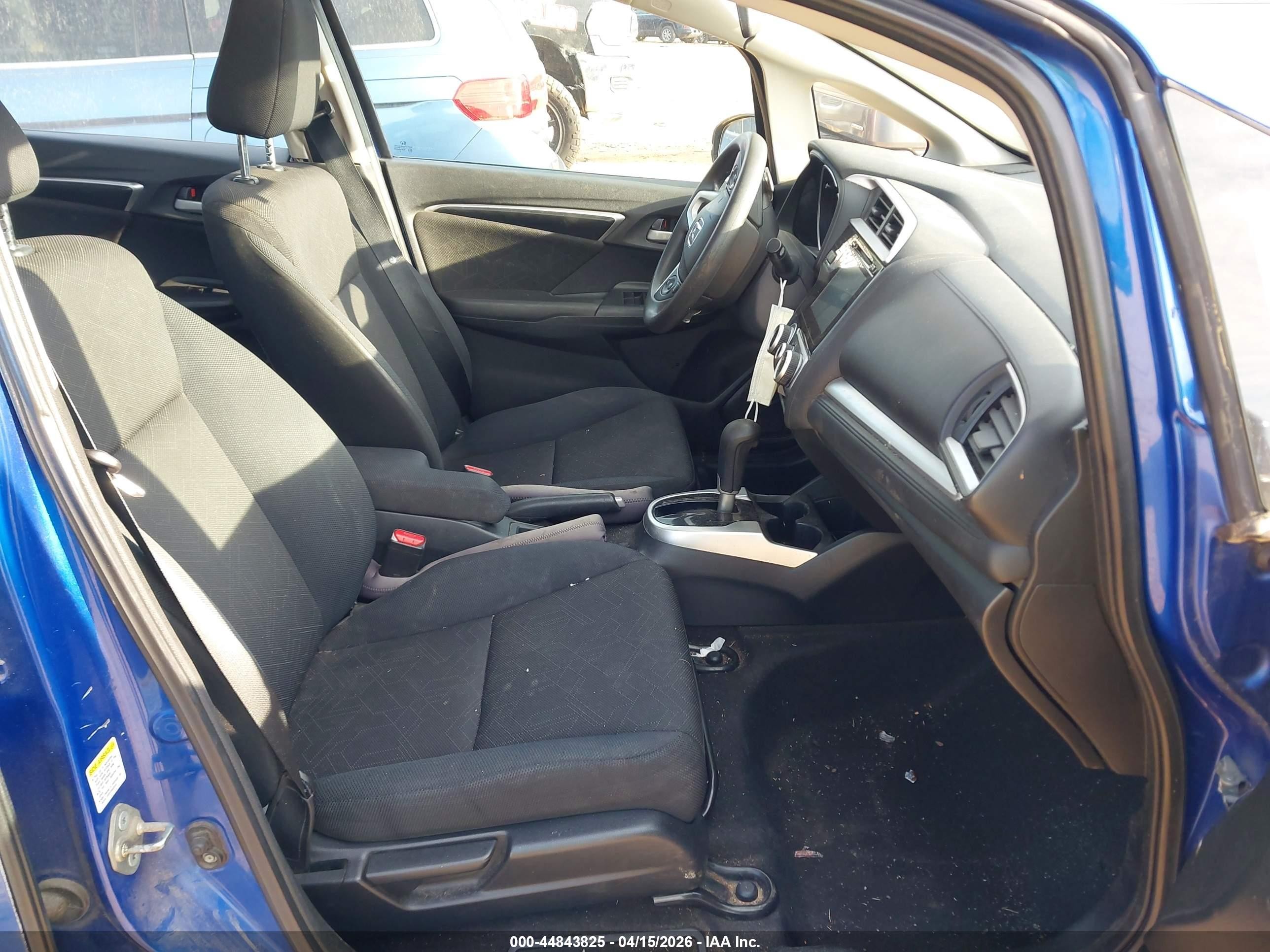 2015 Honda Fit Ex/ex-l Синий vin: 3HGGK5H85FM745754
