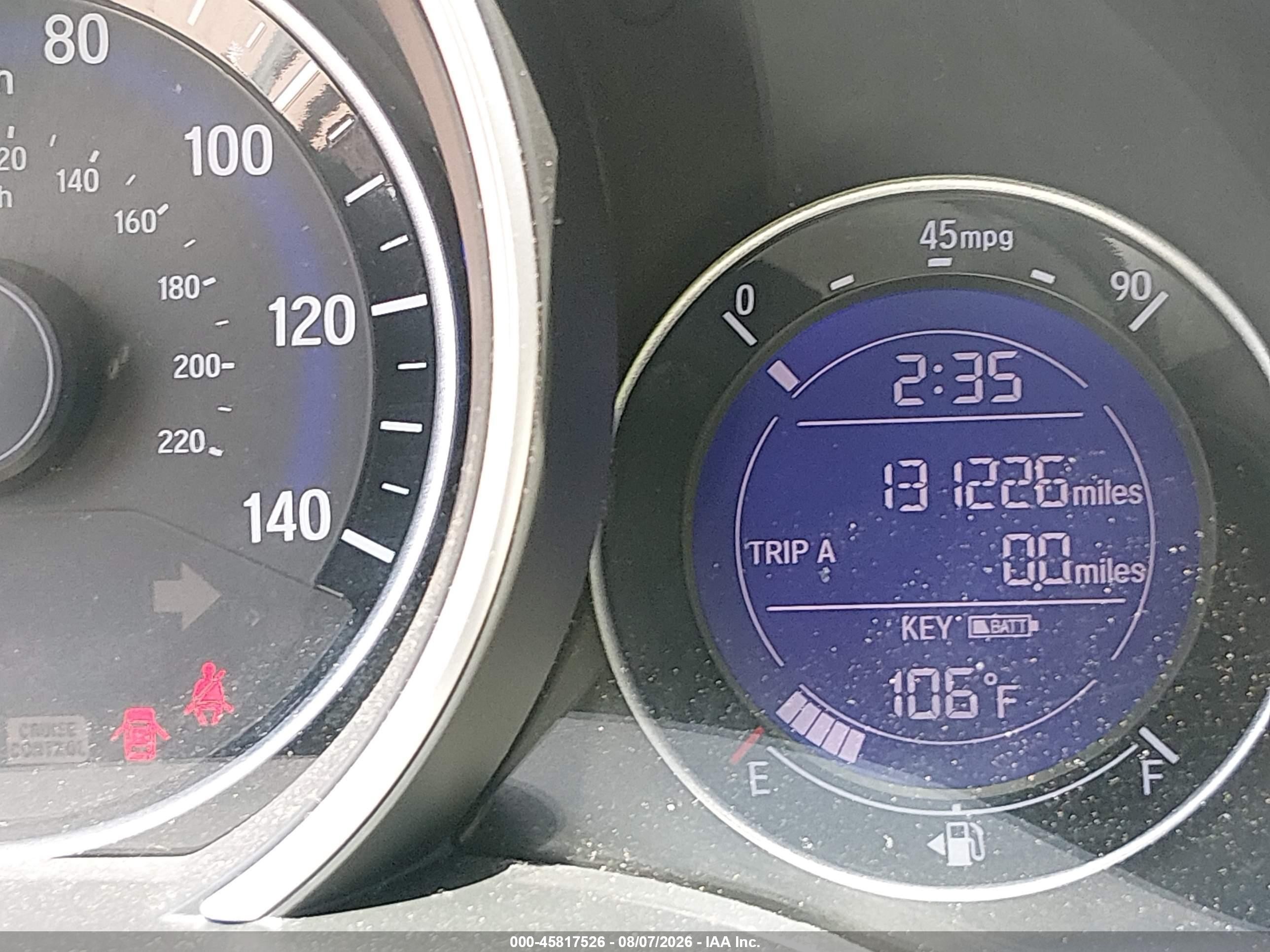 2015 Honda Fit Ex/ex-l Синий vin: 3HGGK5H85FM746676