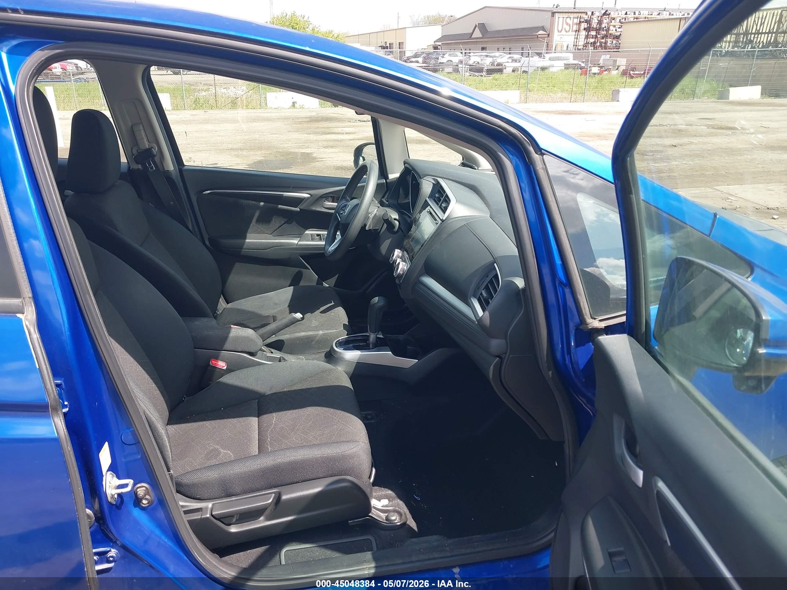 2015 Honda Fit Ex/ex-l Синий vin: 3HGGK5H85FM753711