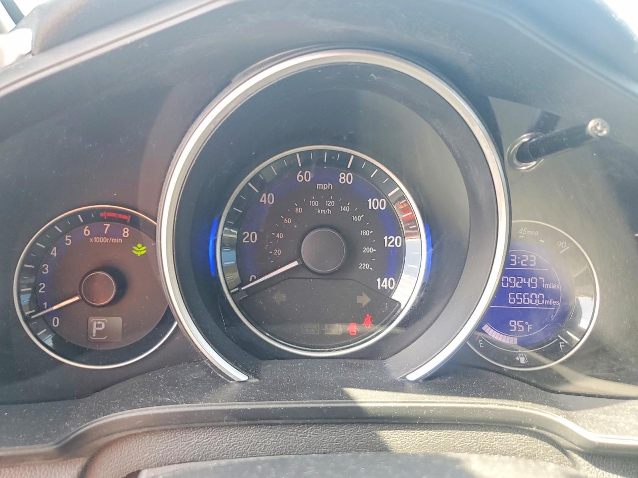 2015 Honda Fit Ex Gray vin: 3HGGK5H85FM766734