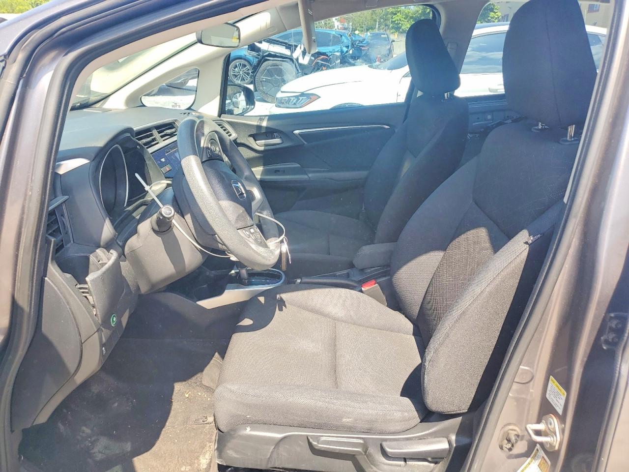 2015 Honda Fit Ex Gray vin: 3HGGK5H85FM766734