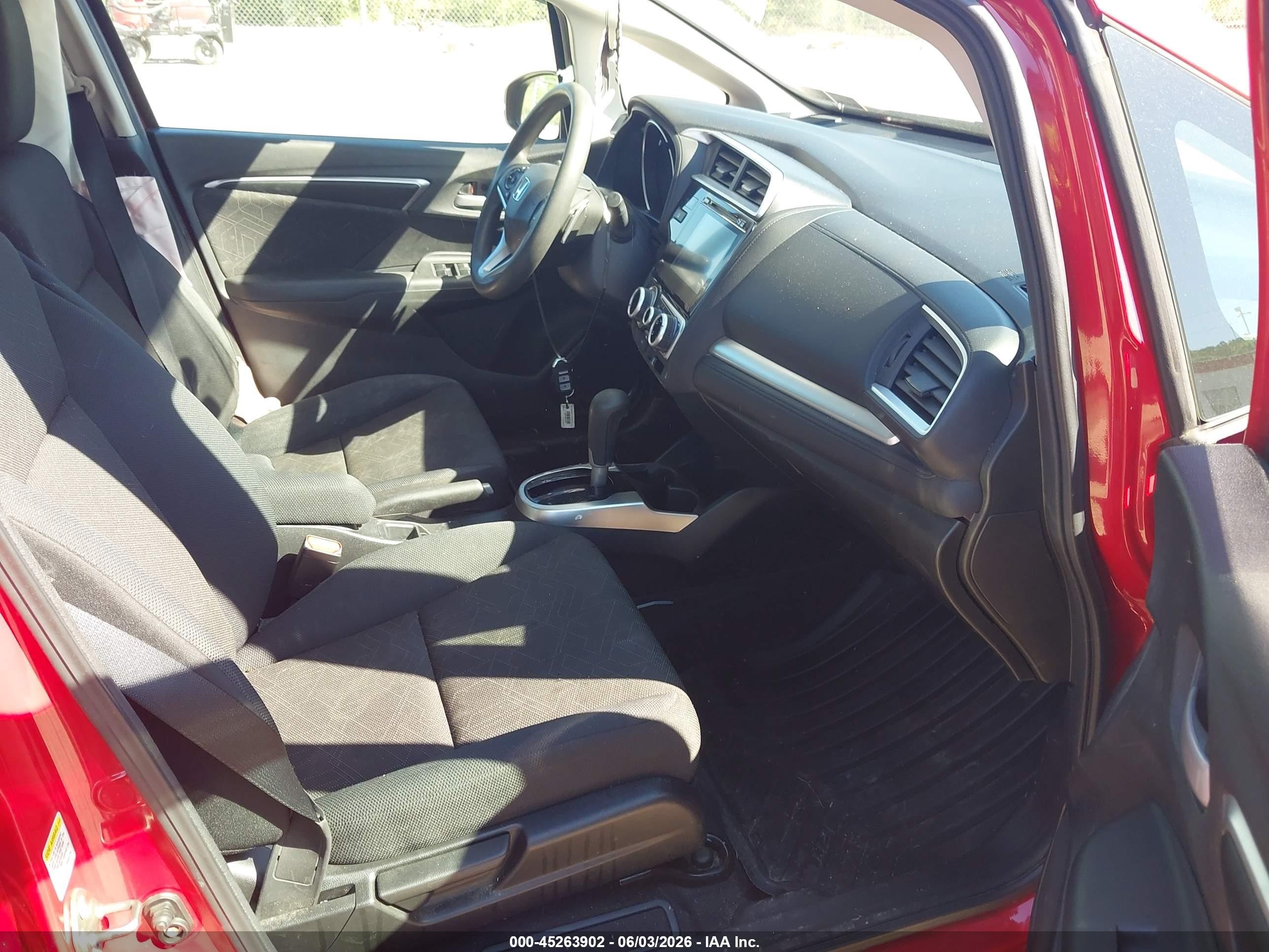 2015 Honda Fit Ex/ex-l Red vin: 3HGGK5H85FM771688
