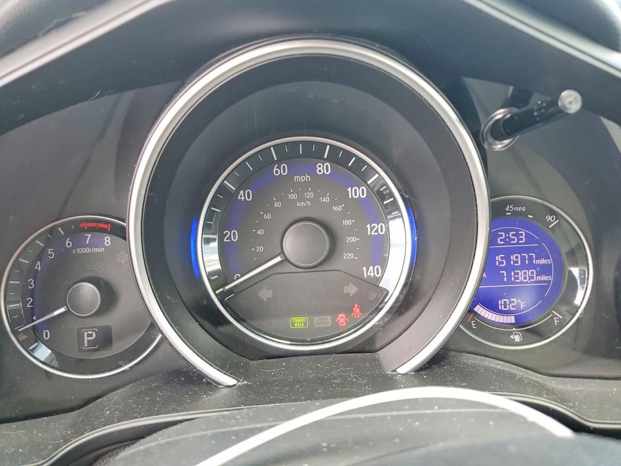 2015 Honda Fit Ex Silver vin: 3HGGK5H85FM772355