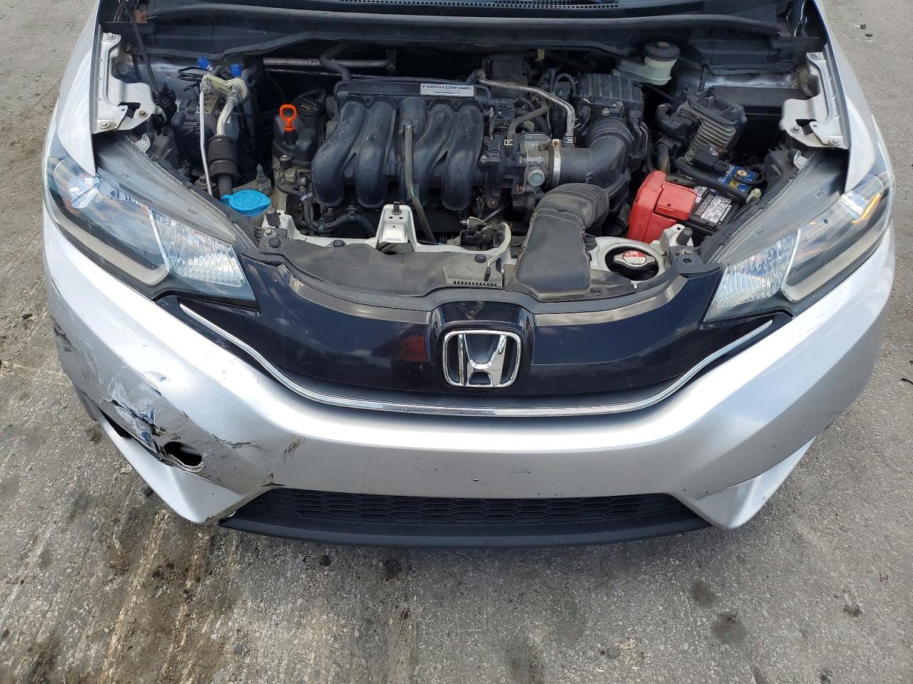 2015 Honda Fit Ex Silver vin: 3HGGK5H85FM772355